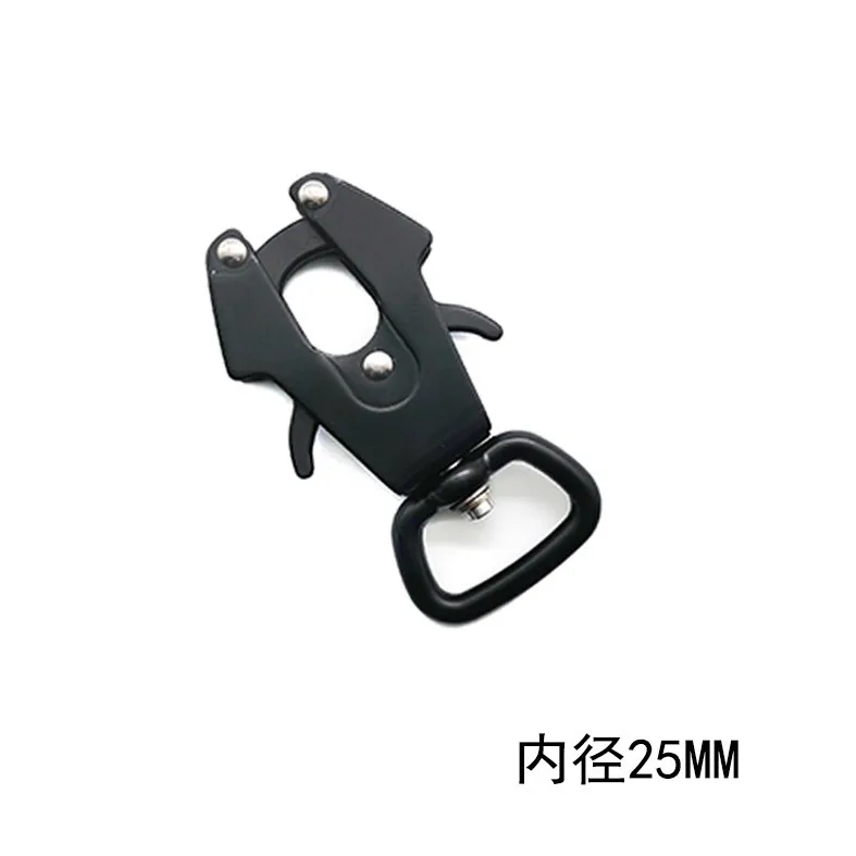 Factory High Quality dog leash Frog Clip Carabiner Quick Side Release Swivel Hooks Dog Collar