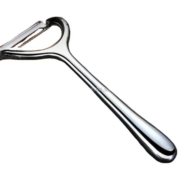 Potato Stainless Steel Peeler Kitchen Vegetable Peeler for Fruit Wide Swivel Blade and Non Slip Grip zinc alloy peeler
