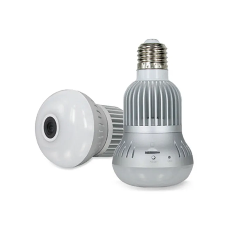 Дропшиппинг HD 1080P камера ночного видения CCTV рыбий глаз IP-камера 360 градусов лампочка безопасности камера