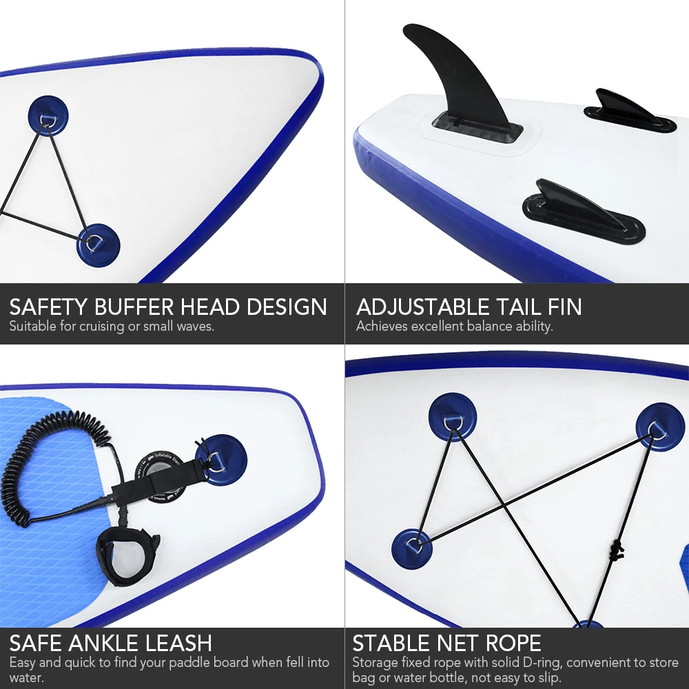 Manufacturers Surf Shop Inflatable Summer Swimming Surfboard Stand Up Non-slip Water Surfboard Surfing Board Combo for Adult