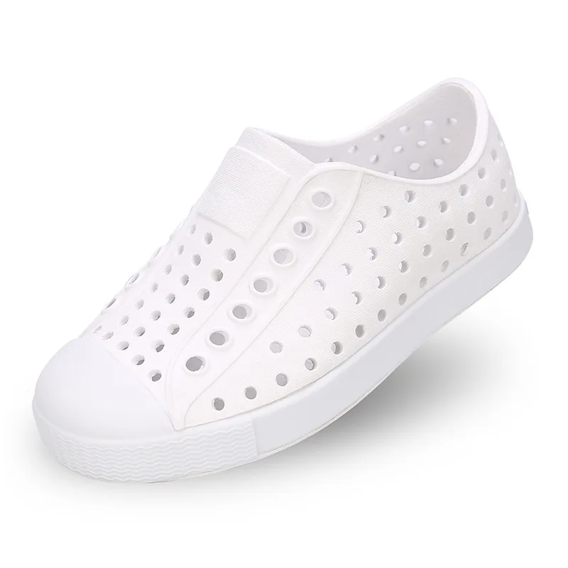 Woman Transparent Plastic Lady China Flat Shoes Jelly Sandal Slip On