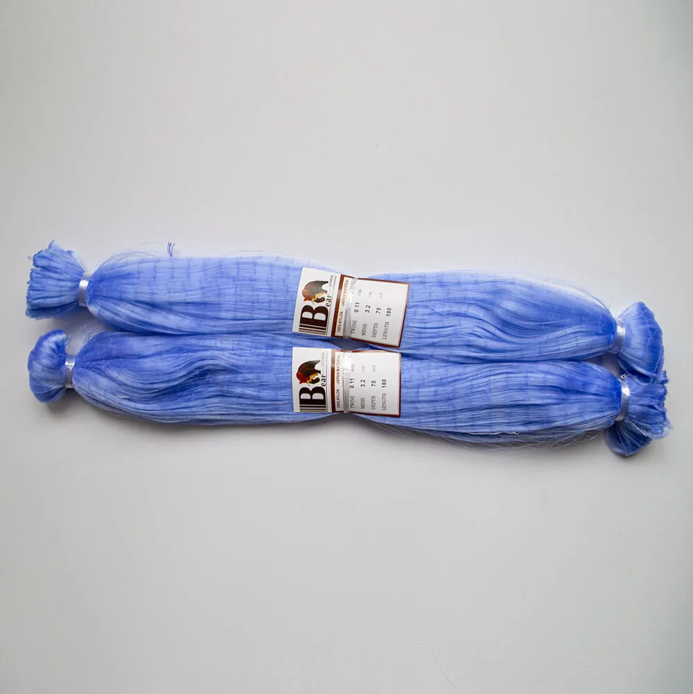 
knitting multifilament fishing nets 