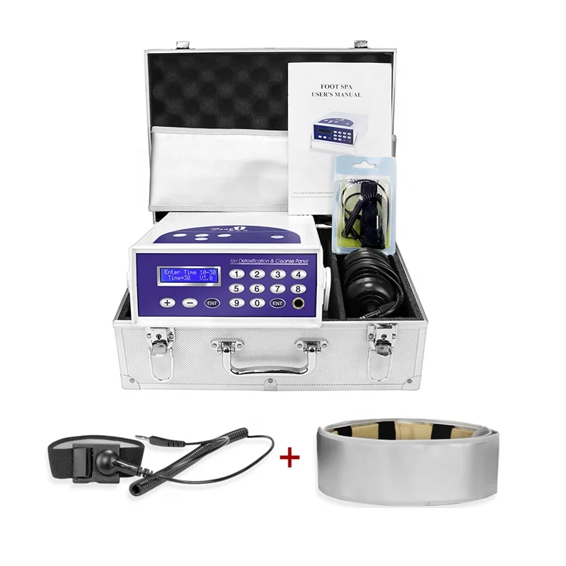 Body Toxin Removal Ionic Foot Bath Machine Feet Spa Detox Machine