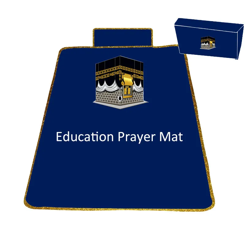 Colorable Multifunctional Islamic Prayer Mat SZ10 Sajadah Gift Muslim prayer Mat Smart Interactive Electronic kids Prayer Mat