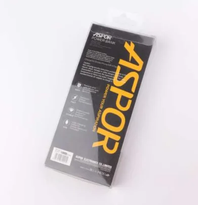 
Pocket portable power bank 10000 mAh with lead light 