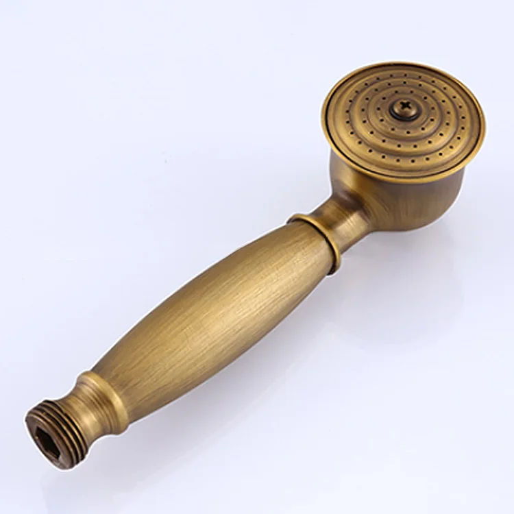Brass Body Antique Bathroom Telephone Handheld Shower Nozzle Head