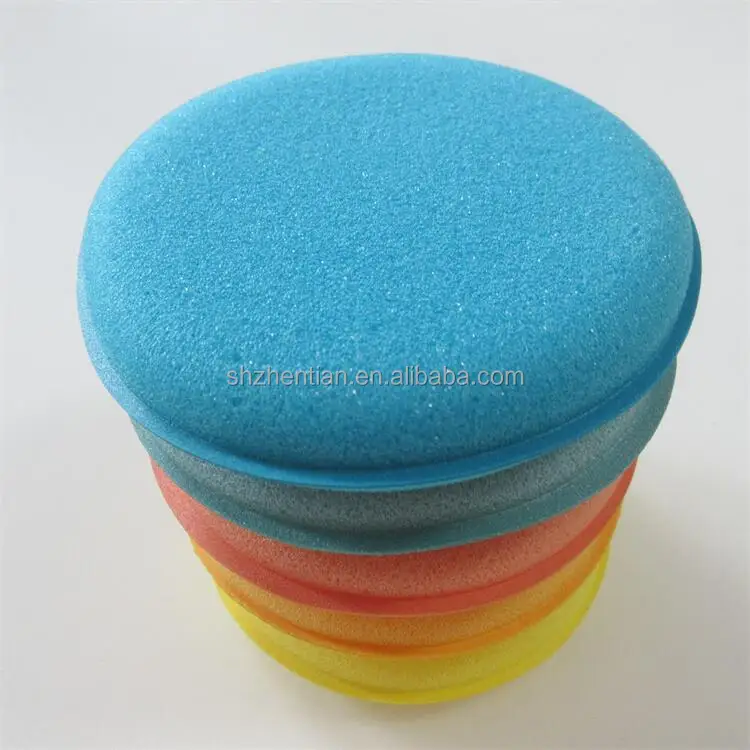 Hot Sale Car Care Wax Polish Microfiber Saver Applicator Sponge Rectangular Car Waxing Sponge Pads