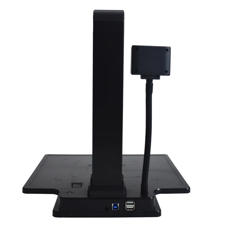 8.0MP A3 Scanner Visual Presentation Digital Projector Visualizer With Led-Filled Light Strip Secondary Camera For Bank