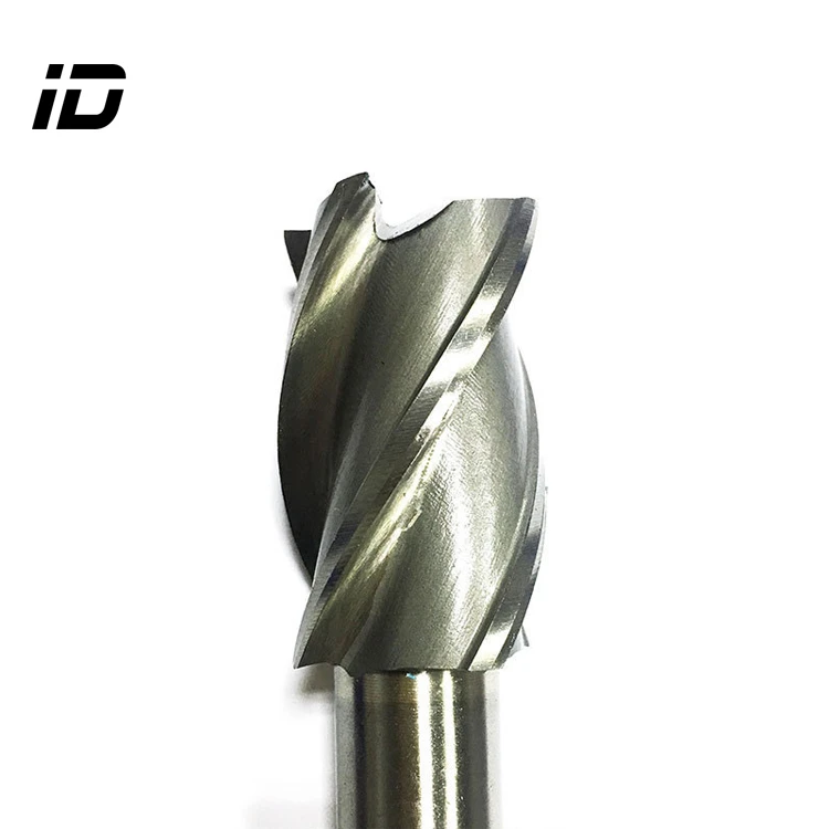 Hot Item End Mill Cutters 6 Flute Material Hss Flute Straight Steel 0.5 Mm Hss End Mill