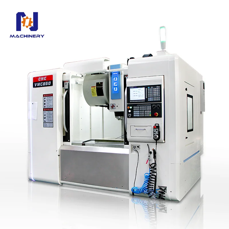 Factory Direct Vmc 850 Machining Center ATC 24 Tools  Changer Cnc Milling Machine