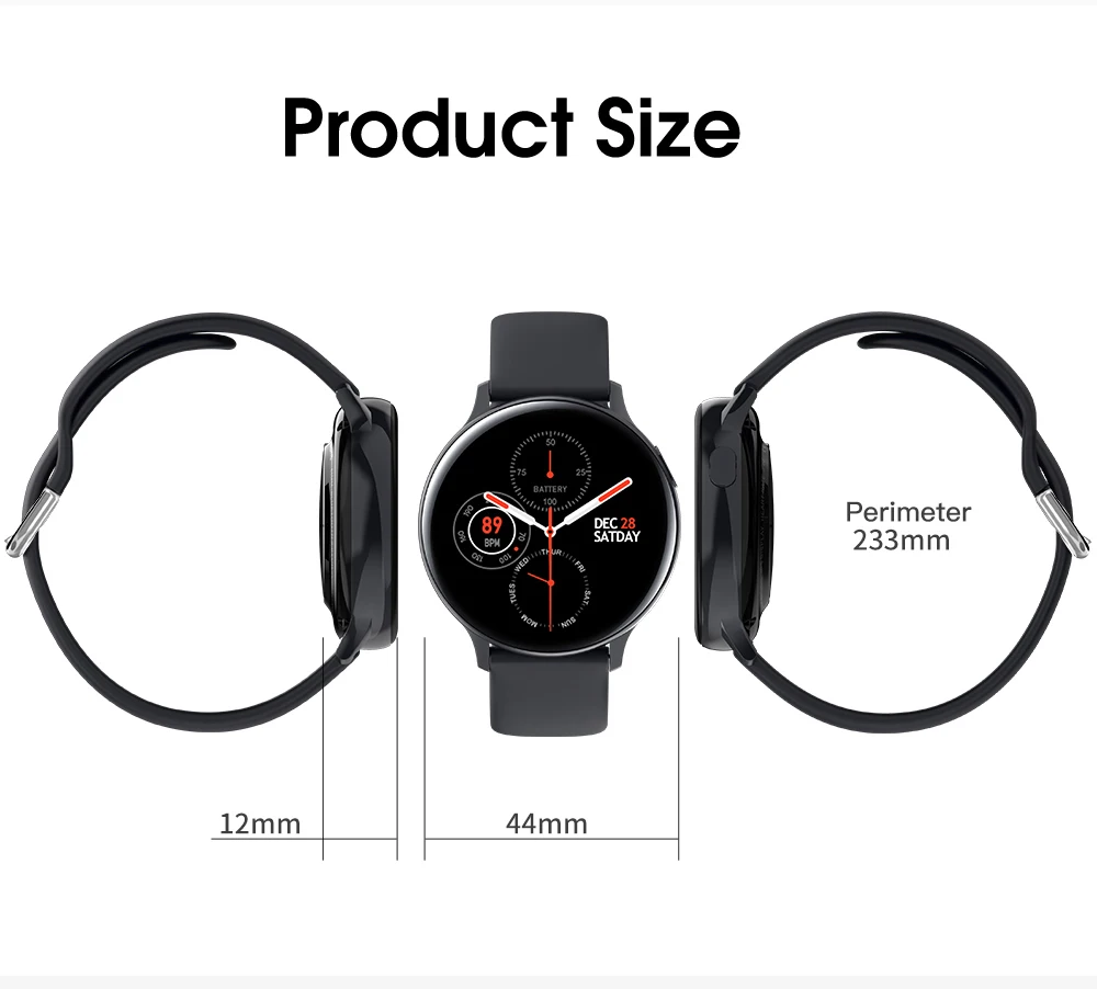 
Innoliance S20 Smart Watch IP68 Waterproof Sports 1.4 Inch Full Touch Screen ECG Smartwatch Man Woman Bth Bracelet for Android 