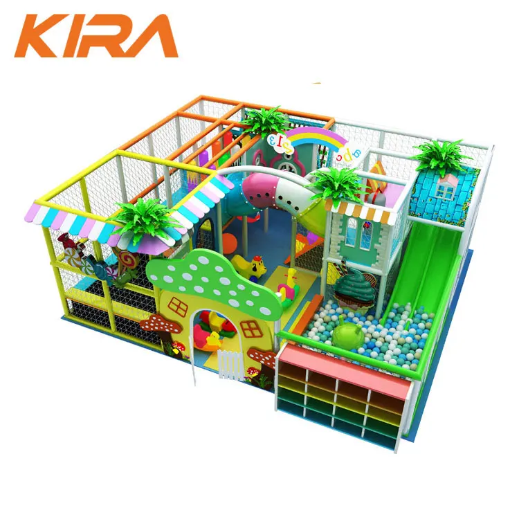 Small Indoor Playground Soft Slide Kids Cafe Indoor Slide Play Set For Sale Soft Play Slide