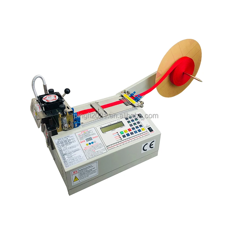 PFL-990 High efficient best selling both hot & cold cutter packaging factory use computer nylon rope webbing cutting machine