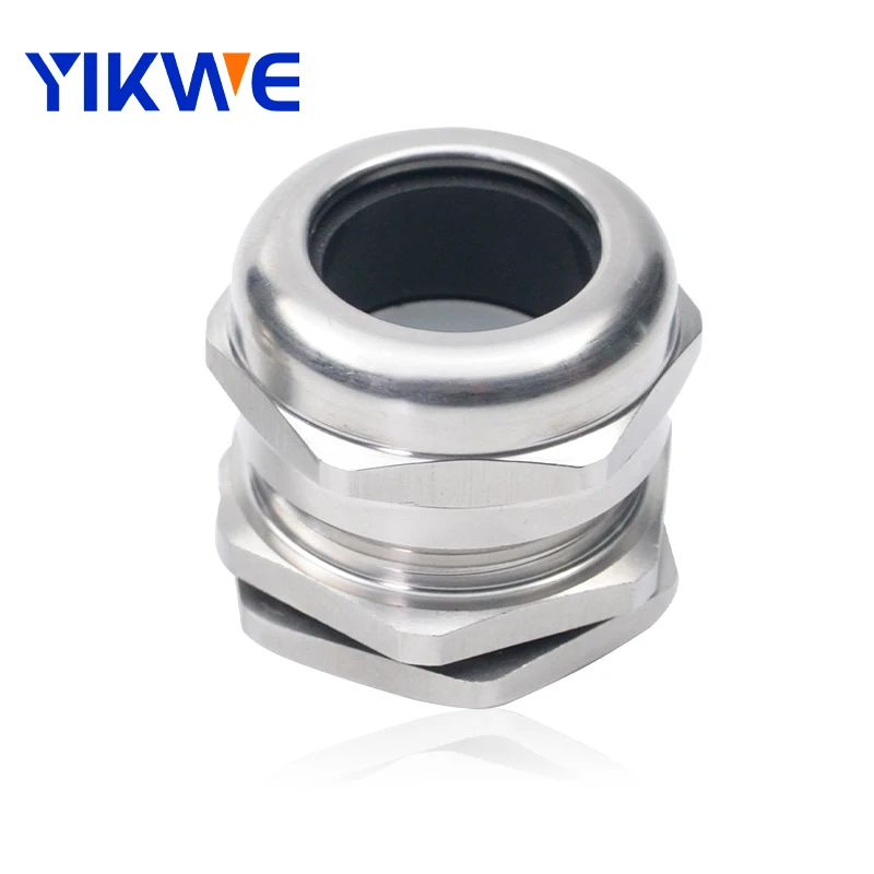  Stainless Steel Cable Gland PG9 IP68 for 7mm With Locknut