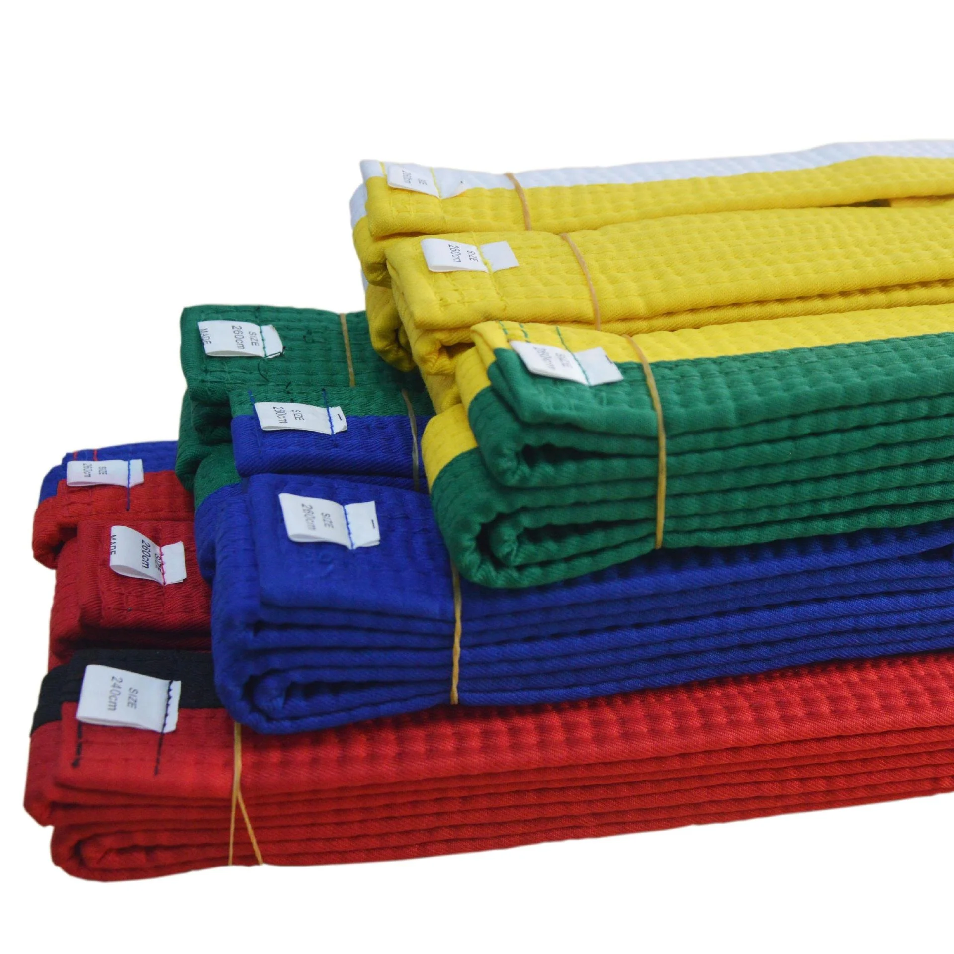 TaeKwondo Color Belt quteng martial arts belts taekwondo bjj karate belts and the costume for kids and adult