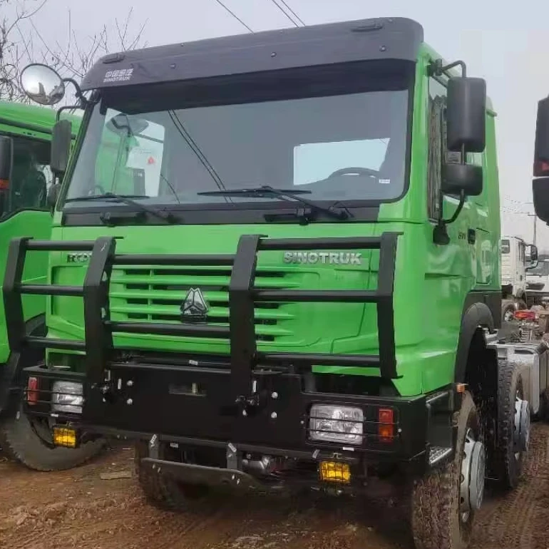 Sinotruck Used Tractor 12 Wheel Second Hand HOWO Truck Tractor 371hp Diesel Used Tractor Truck