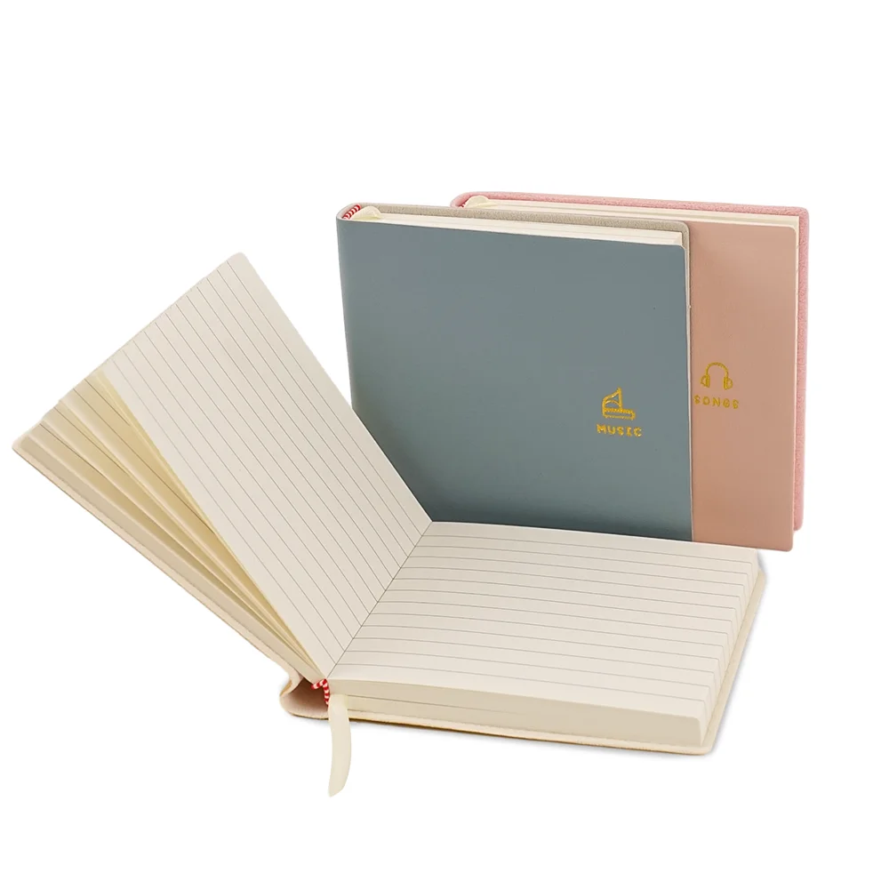 Binder Wholesale leather Journal Mini Pocket Pu Leather Notebook custom With Logo