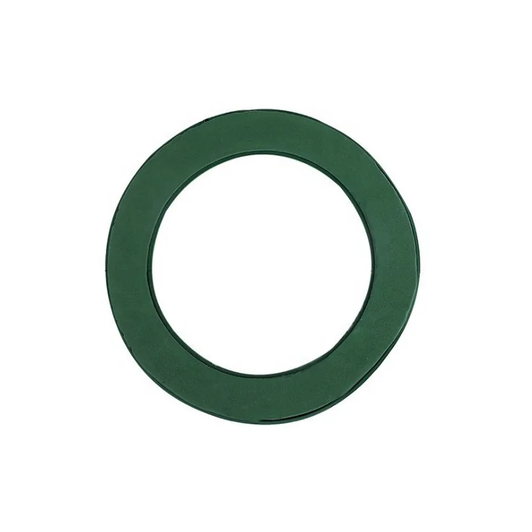 Wholesale custom high quality green round oasis wet floral foam for flower arrangement
