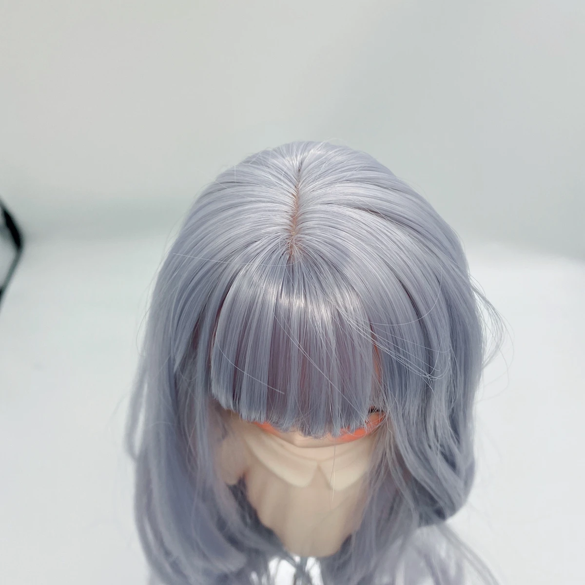 1/3 1/4 Doll Wig Blonde Brown Long Curly Wavy BJD Doll Wig For SD Doll Making Accessories