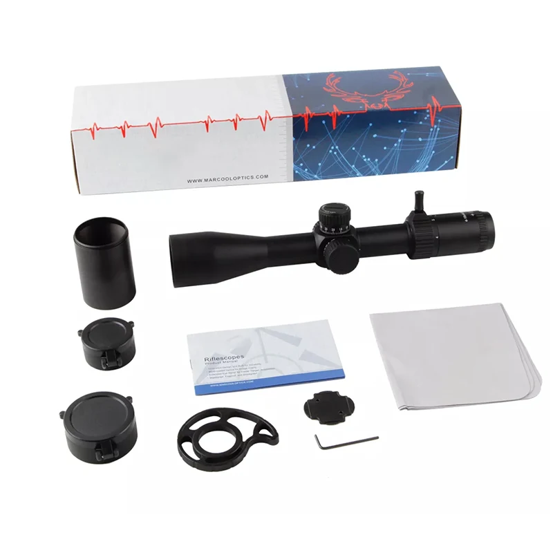 Sivi Outdoor High-Definition Detachable Half-Moon Wheel Fast Fixed Focus Single-Barreled Sniper Air Rifle Black Scope