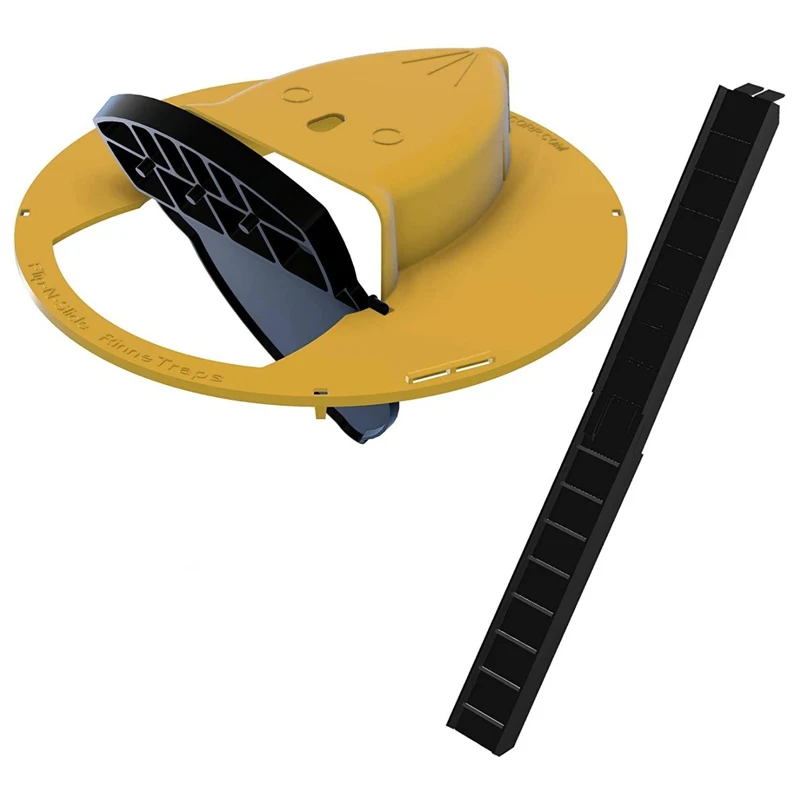 
Drop Shipping Auto Reset Design Balance Mouse Trap Flip and Slide Bucket Lid Mouse Trap 