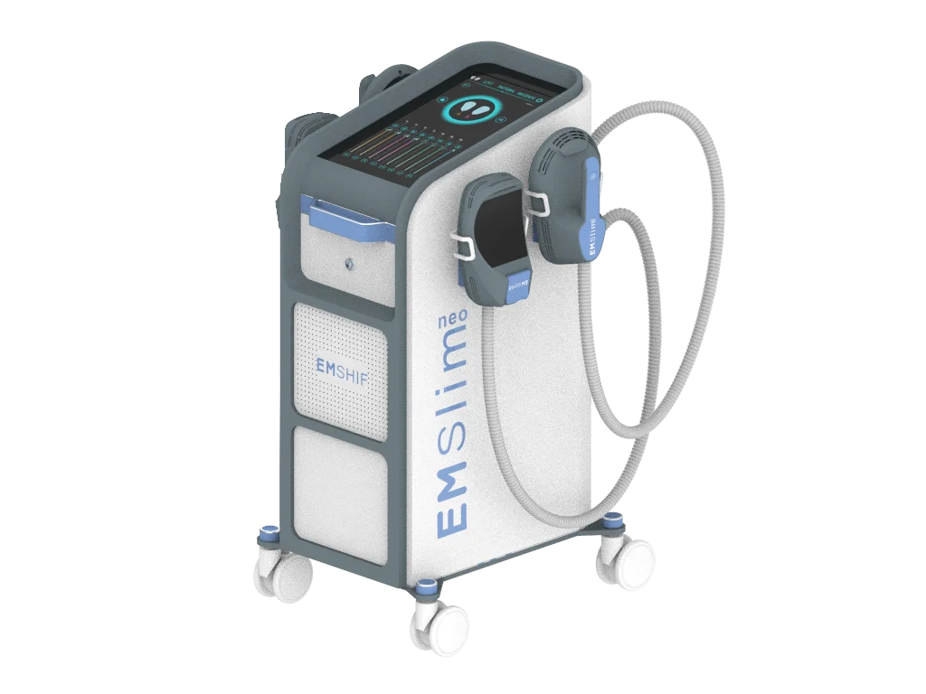 Высокомощная ЭМС машина для скульптурирования тела Emslim Neo 4 Rf ручки Emsculpt