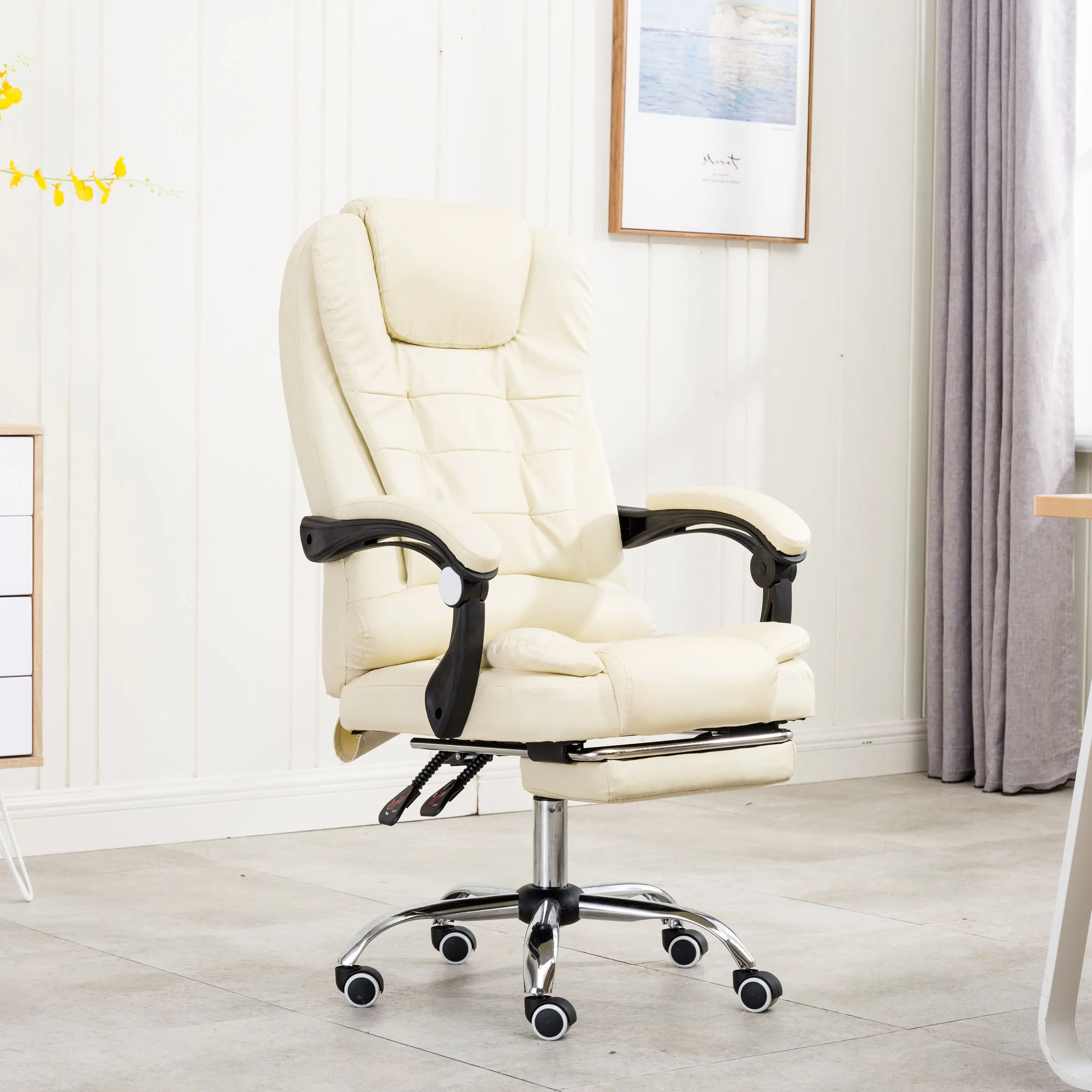 Big Seat Pu Leather Ergonomic Computer High Back Gamer Chairs For Adults