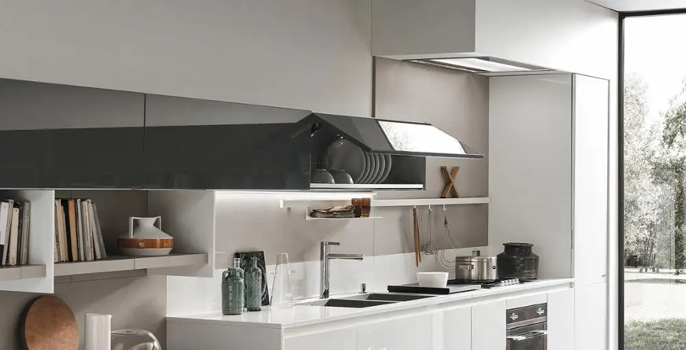 High gloss kitchen cabinet/Lacquer kitchen cabinet/Modern kitchen cabinets