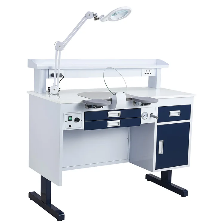 Laboratory Steel Frame Technician Desk Workstation Lab Dental Laboratory Workbench