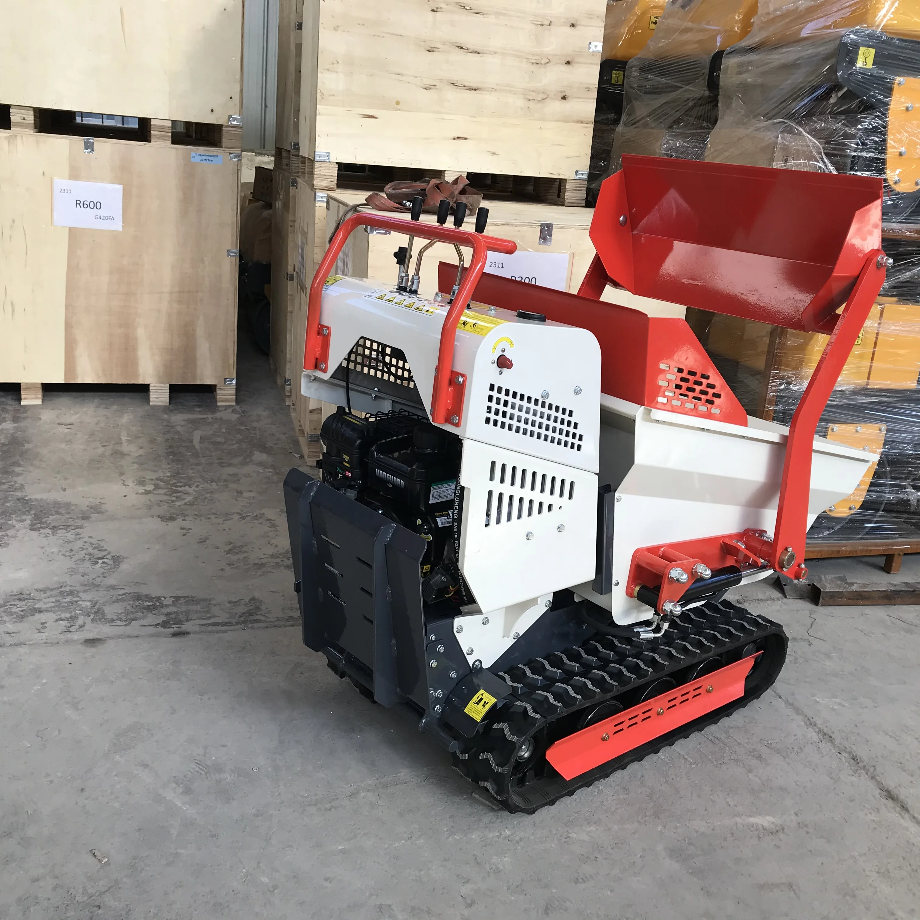 Мини-самосвал Briggs stratton 500 кг мини-самосвал с гидравлическим опрокидыванием