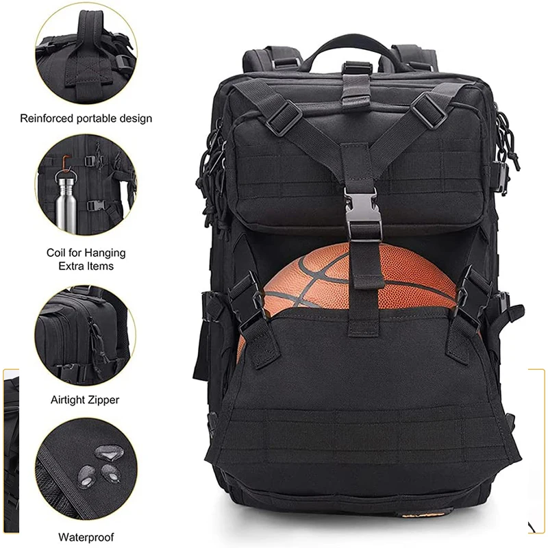 Outdoor Military Backpack Bag Waterproof Oxford Fabric mochila ciclismo Hiking Travel backpack