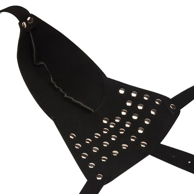 Male Bondage Chastity Pants Adult Sex Products Sexy Wearable Leather Bondage Belt Mens Bondage Harness