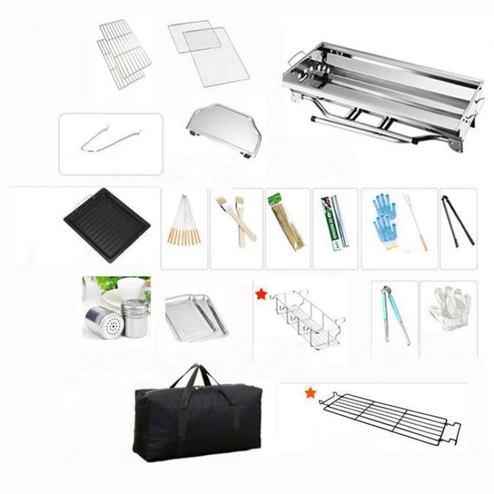 Hotel Kitchen Equipment Stainless,Steel Commercial Cyprus Spit Charcoal Grill Wholesale BBQ Charcoal/