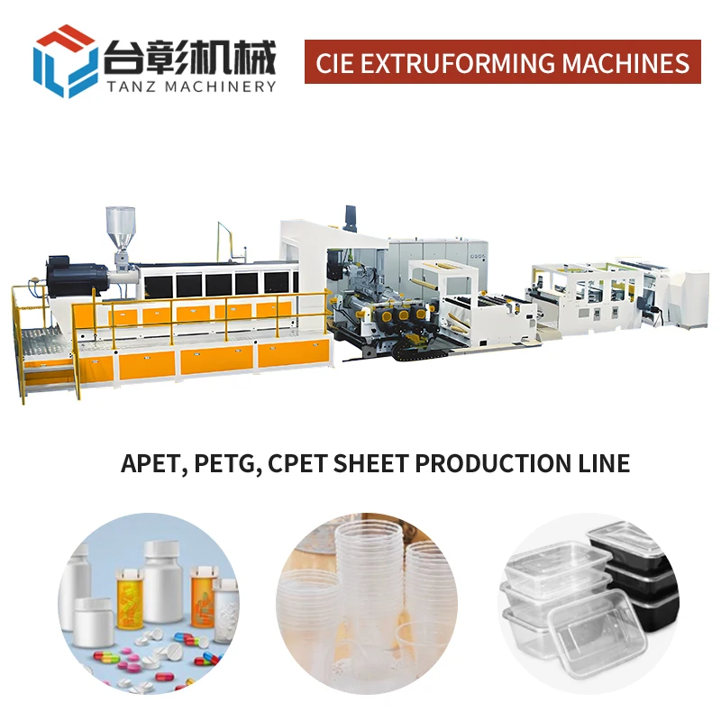 Plastic PE ABS PP Sheet Manufacturing Extrusion Production Line Rigid PP Hdpe Sheet Extruder for Board