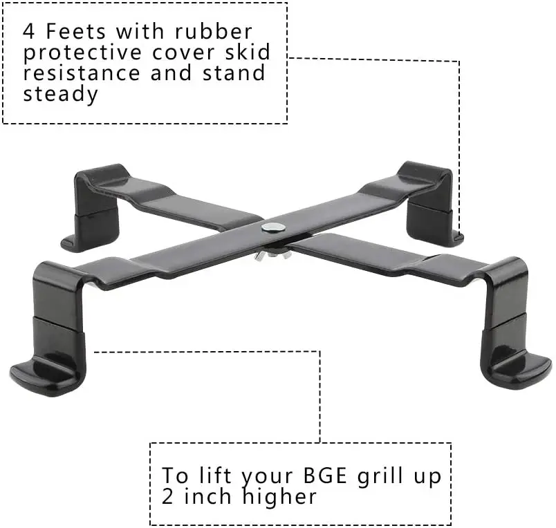 Grill Stand for Big Green Egg Large Nest,Big Green Egg Accessories Kamado Grill Table Nest Stand