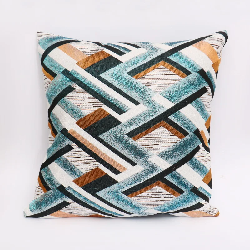 Innermor Solid striped Cushion Cover Home Decor cotton Pillow Case Polyester Pillow cover For sofa bed car seat Customized