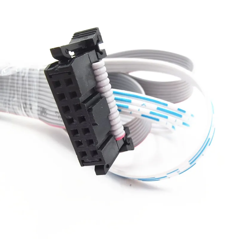 Factory Customized Flat Ribbon Cable FC Wire Harness with D-SUB 9 pin female IDC JST XH 2.54mm Pitch Connector Cable Assembly
