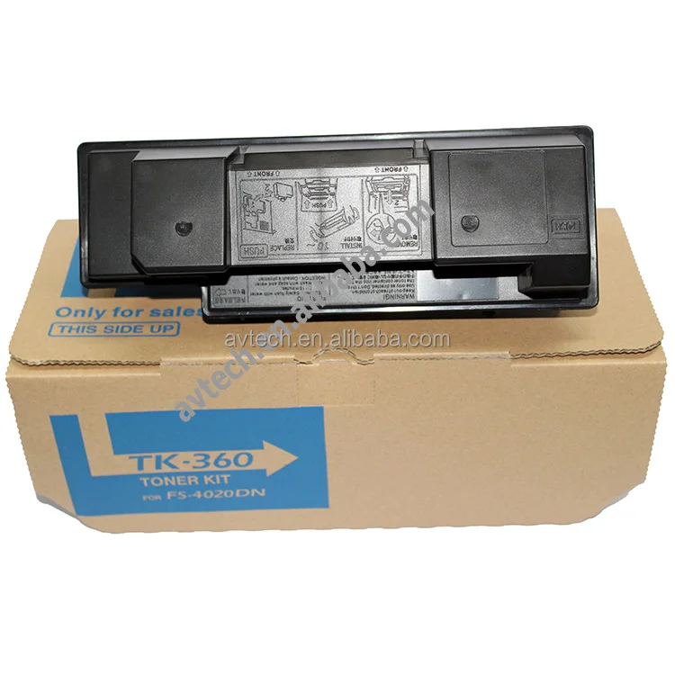 TK-360 TK362 TK363 TK364 отличное качество поставка из Китая картридж с тонером для kyocera