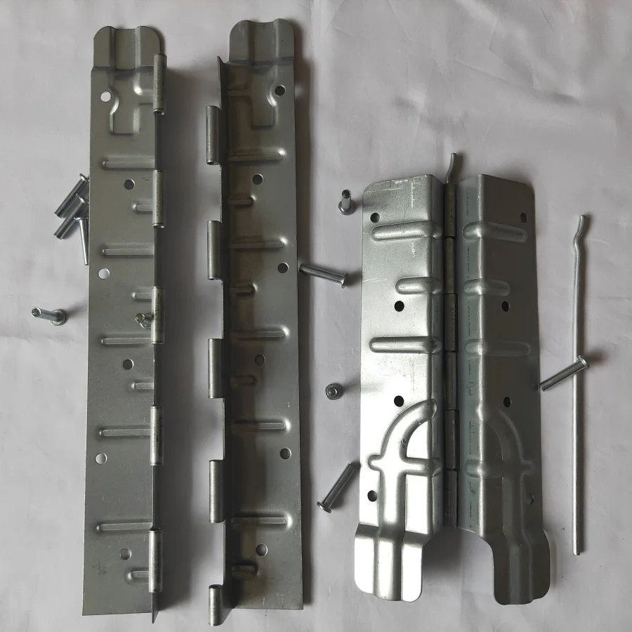 Прямая поставка с завода, стальной оцинкованный деревянный соединитель коробки, стальной поддон, воротник, петля, металлические петли, оборудование