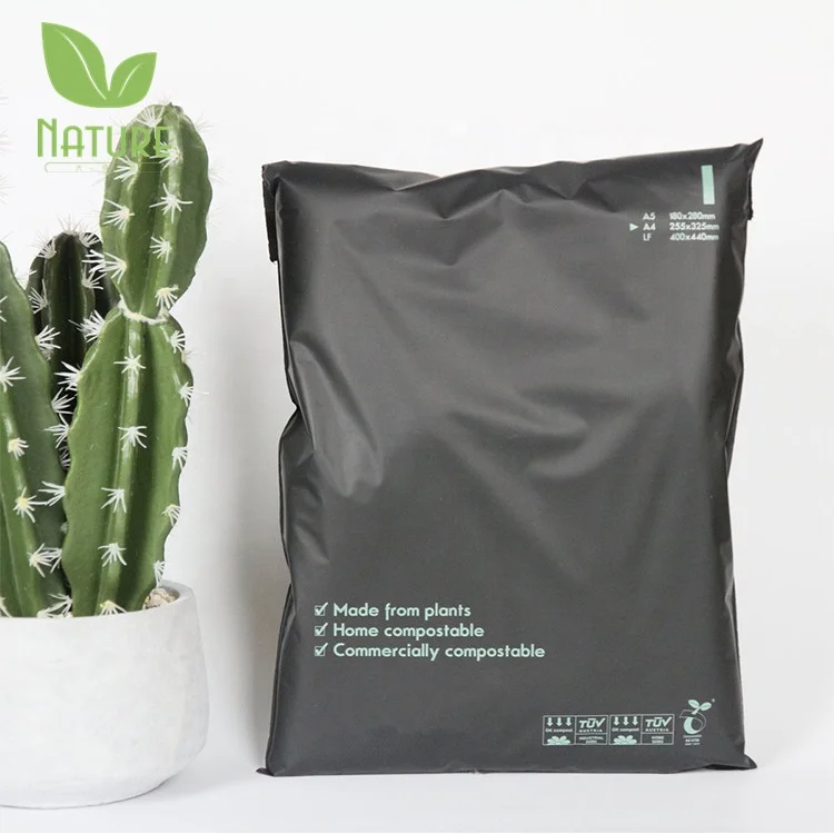 Low MOQ Free Samples Custom Poly Mailer Shipping Packaging Bags Compostable Biodegradable Mailing Bags