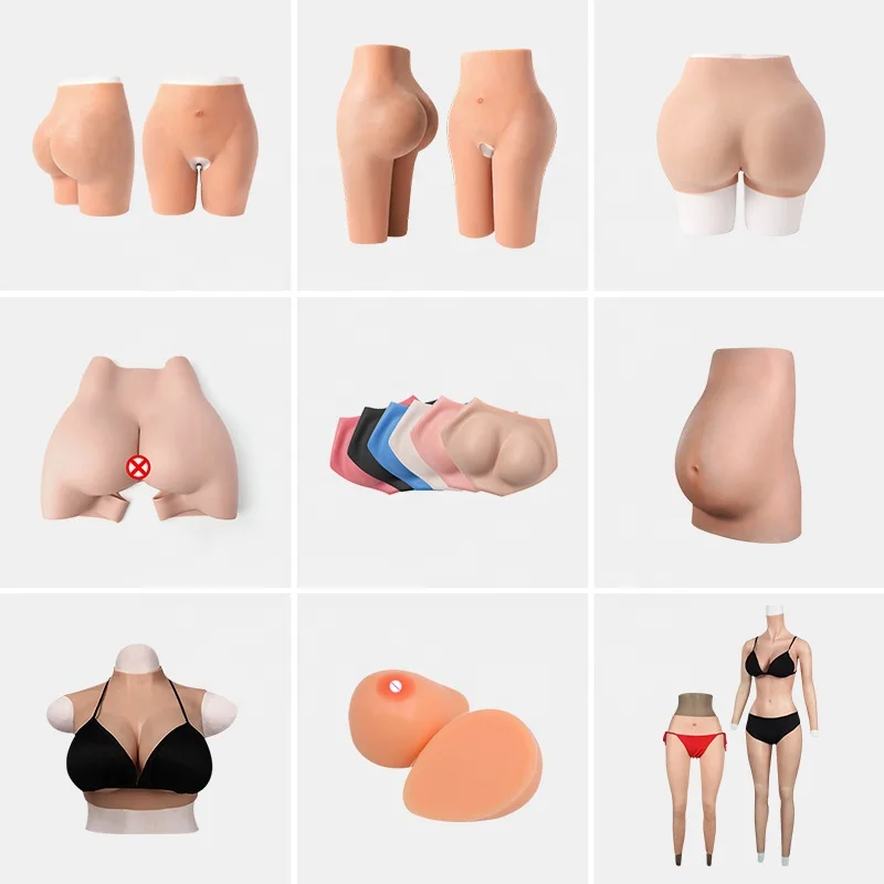 2024 new design Silicone Butt and Hip Shaper Padded Panties Adults  6 Colors Butt and Hip Enhancer Thick Control Panties Short D