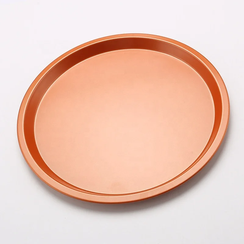 High Quality Copper Crisper Tray Non Stick Cookie Sheet Tray And Air Fry Mesh Basket Set