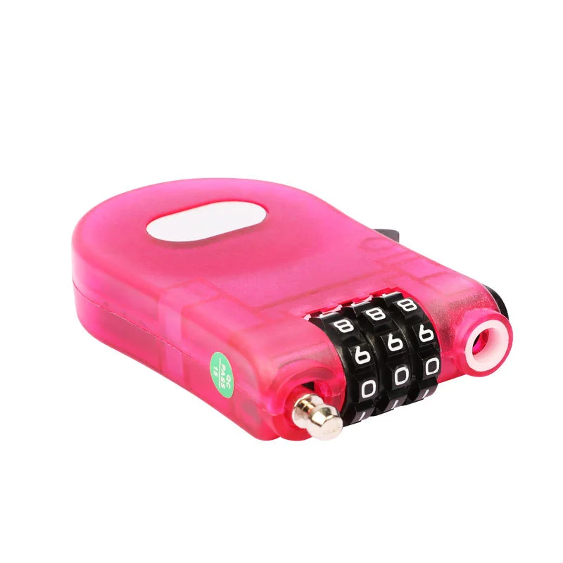 Portable Bike Steel Wire Lock Bicycle 3 Digit Combination Hot Sell Bike Lock