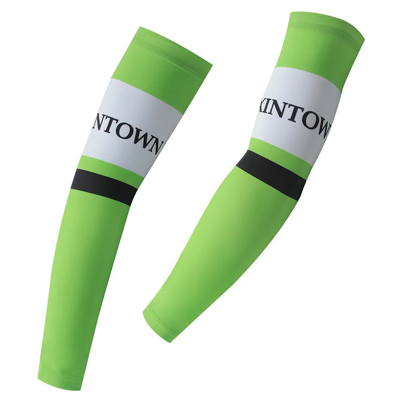 Summer Cooling Anti-Uv Sun Protection Arm Sleeves Women Girls Summer Running Riding Ladies Cycling Printed Arm Sleeve