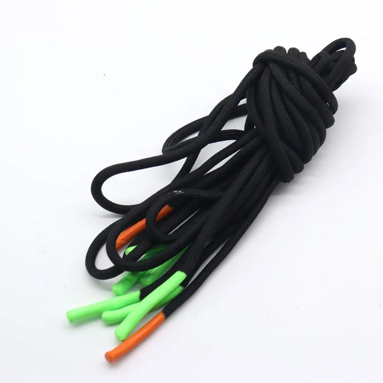 CT003 manufacturer supply 5mm 8mm round cord neon color silicon dip string