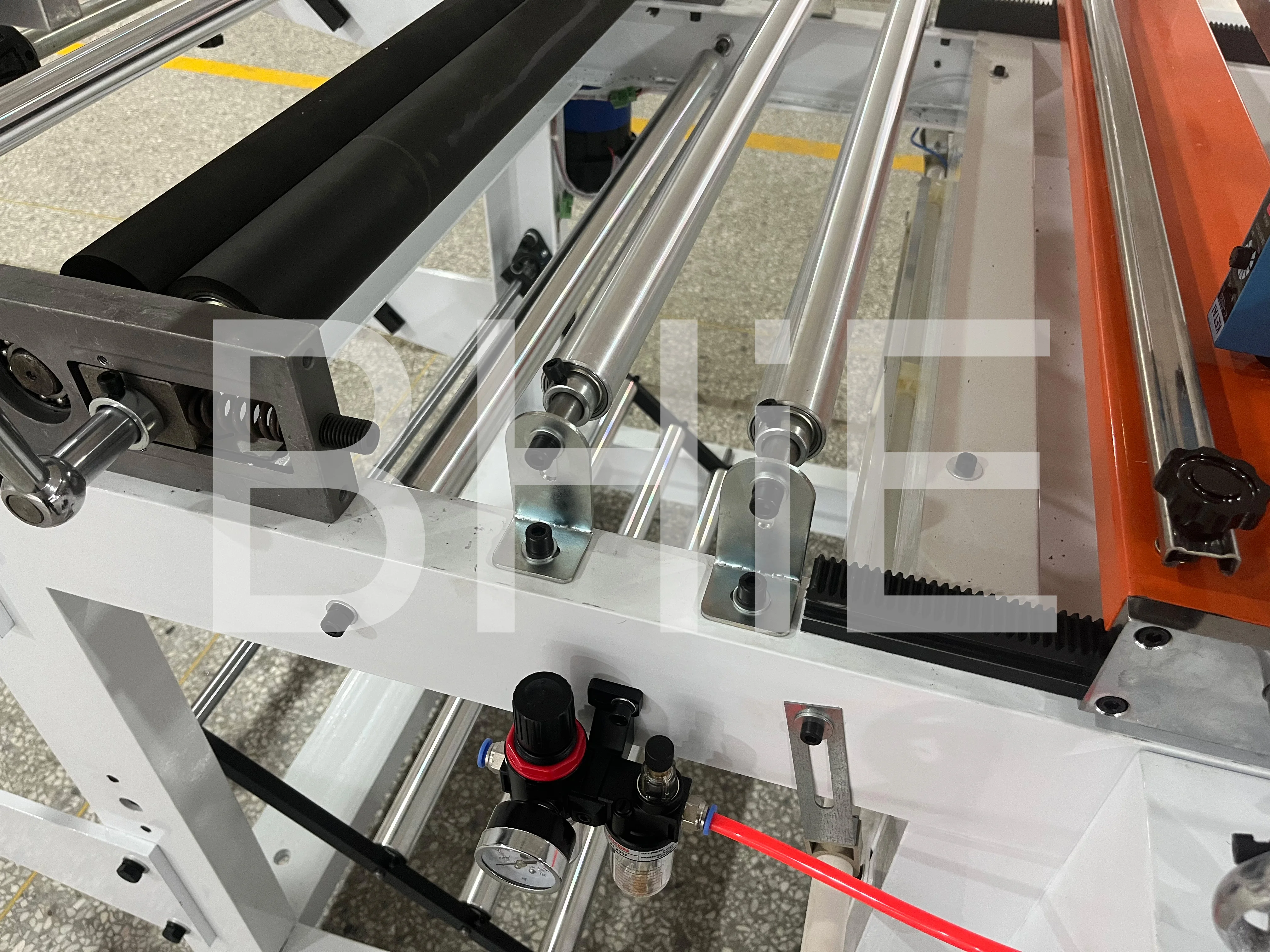 plastic adhesive shopping bag making machine polypropylene bag making machine side seal bopp opp making machine