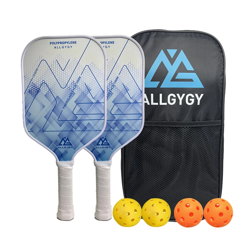 2024 OEM Logo Raw Glass Fiber T700 3K With Textured Thermoformed Pickleball Paddle