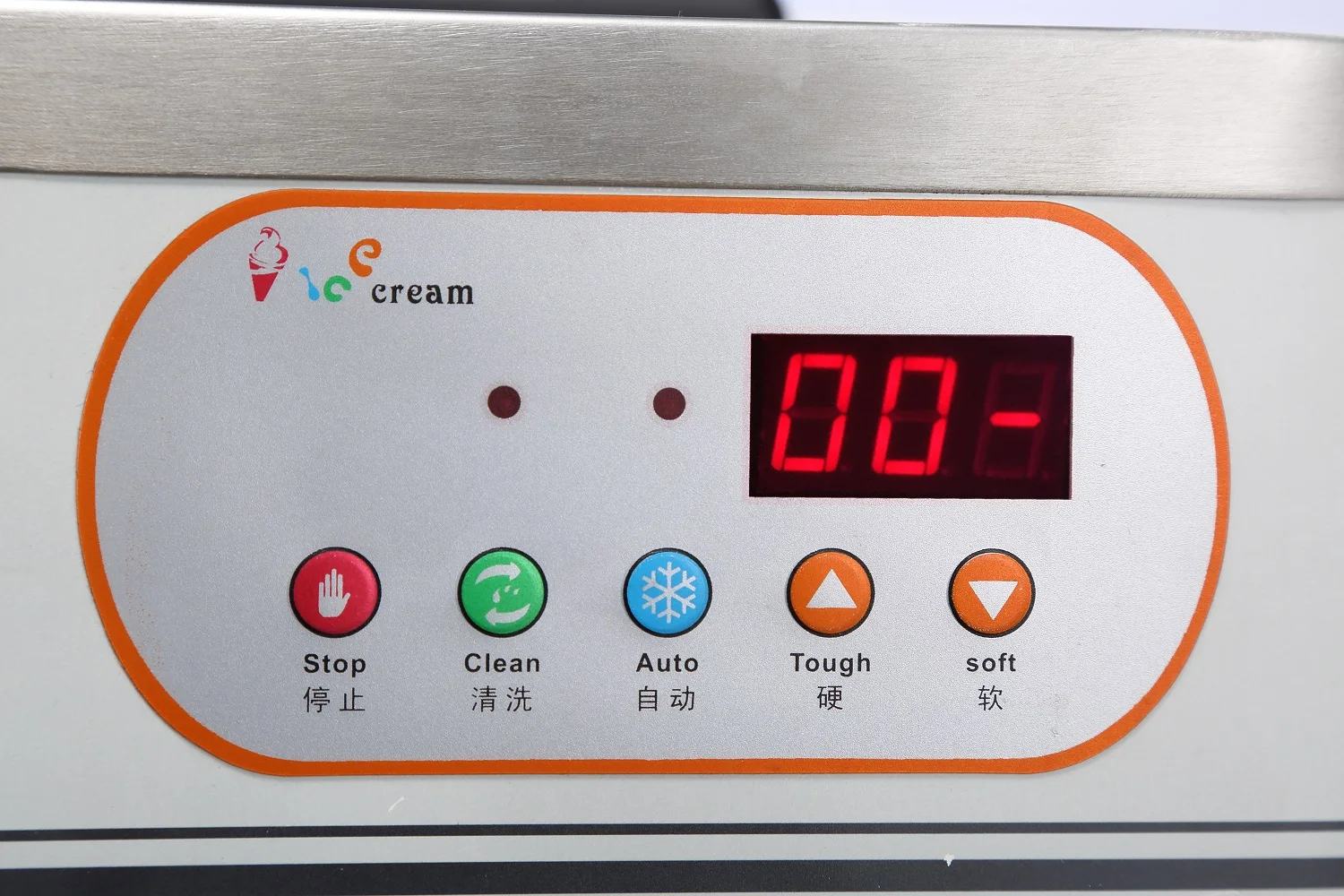 Refrigerant R134A Gas Ice Maker Machine Cameroon Ice Cream Machine Chinese Ice Cream Machine