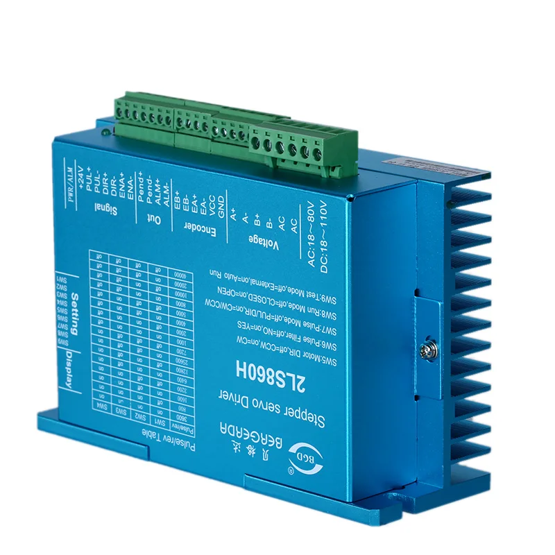 Замкнутый контур шаговый Драйвер 2LS860H по номеру + 86 мм замкнутый контур шаговый двигатель, хит продаж, цена по прейскуранту завода-изготовителя 2 фазы 86 мм драйвер шагового двигателя