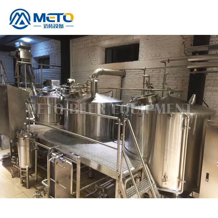  1000L 10HL пивоваренное оборудование линия по производству